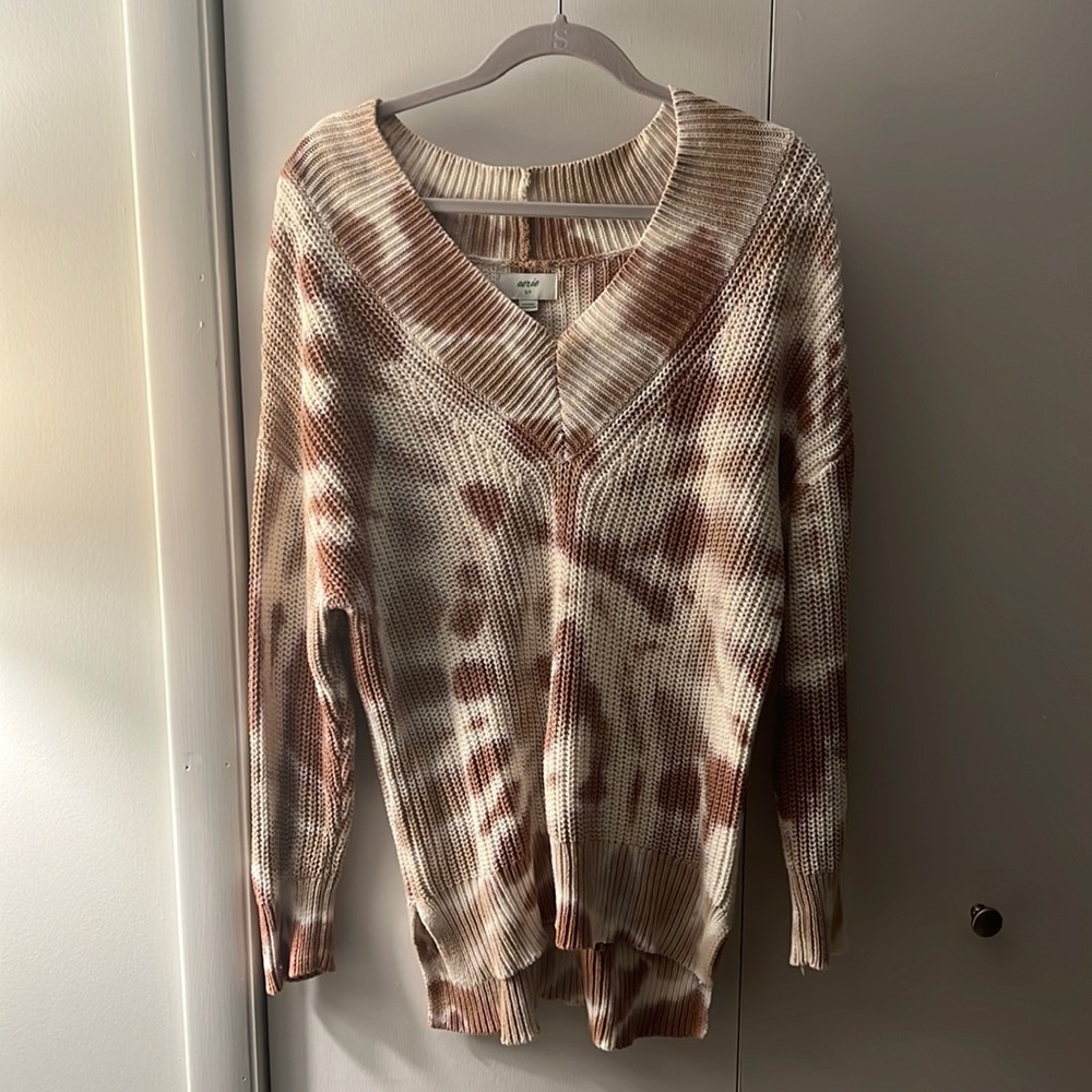 Aerie tie dye sweater